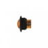 39767 by UNITED PACIFIC - 3-LED Single Function 3/4" Mini Clearance/Marker Light, Amber LED, Amber Lens