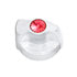 41327 by UNITED PACIFIC - A/C Control Knob - Red Diamond, for Peterbilt Signature