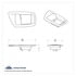 41411 by UNITED PACIFIC - Exterior Door Handle Trim - for 2006+ Kenworth