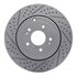 830-03031L by DYNAMIC FRICTION COMPANY - Geoperformance Rotor - Drilled and Slotted