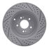830-03031L by DYNAMIC FRICTION COMPANY - Geoperformance Rotor - Drilled and Slotted