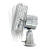 40848 by UNITED PACIFIC - Cabin Fan - 12V, Chrome, with 6" Steel Blades, Heavy Duty