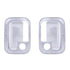 40962 by UNITED PACIFIC - Door Handle Trim - Exterior, Set, Chrome, for 2005+ Peterbilt/Kenworth