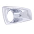 41528 by UNITED PACIFIC - Fog Light Cover - Bumper Light Bezel, Front, RH, Chrome, with Cut-Out, for 2007+ Kenworth T660