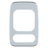 41114 by UNITED PACIFIC - Mirror Switch Trim - Chrome, Plastic, for Freightliner Century/Coronado/Columbia