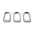 41147 by UNITED PACIFIC - Rocker Switch Face Plate - Rocker Switch Bezel, Chrome, Plastic, with Switch Guard