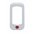 41146 by UNITED PACIFIC - Rocker Switch Face Plate - Rocker Switch Trim, with Red Diamond