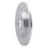 631-03060R by DYNAMIC FRICTION COMPANY - Brake Rotor - Drilled and Slotted - Silver