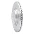 631-03066L by DYNAMIC FRICTION COMPANY - Brake Rotor - Drilled and Slotted - Silver