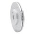 631-11033R by DYNAMIC FRICTION COMPANY - Brake Rotor - Drilled and Slotted - Silver