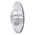 631-26007L by DYNAMIC FRICTION COMPANY - Brake Rotor - Drilled and Slotted - Silver