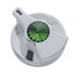 41260 by UNITED PACIFIC - Dash Knob - Timer Knob, with Green Diamond, for Peterbilt