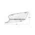 41778 by UNITED PACIFIC - Grille Air Intake - LH, Chrome, Amber LED, Clear Lens, with Reflector LED Light