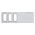 42216 by UNITED PACIFIC - Dash Switch Cover - Dash Switch Panel Cover, 3 Openings, for International