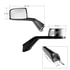 42243 by UNITED PACIFIC - Hood Mirror - Passenger Side, Chrome/Black, Heated, Sequential Turn Signal, For 2008-2013 Volvo VNL