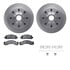 6512-48095 by DYNAMIC FRICTION COMPANY - Brake Rotor with 5000 Brake Pads and Hardware Kit