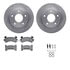 6512-48102 by DYNAMIC FRICTION COMPANY - Brake Rotor with 5000 Brake Pads and Hardware Kit