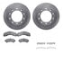 6512-48207 by DYNAMIC FRICTION COMPANY - Brake Rotor with 5000 Brake Pads and Hardware Kit