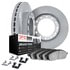 6512-48396 by DYNAMIC FRICTION COMPANY - Brake Rotor with 5000 Brake Pads and Hardware Kit