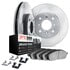 6512-67312 by DYNAMIC FRICTION COMPANY - Brake Rotor with 5000 Brake Pads and Hardware Kit