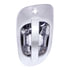 42495 by UNITED PACIFIC - Door Handle - Exterior, LH, 6 White LED, Chrome for Freightliner