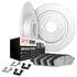 6512-80175 by DYNAMIC FRICTION COMPANY - Brake Rotor with 5000 Brake Pads and Hardware Kit