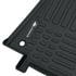 42510 by UNITED PACIFIC - Floor Mat Set - Black, RigGear, For Kenworth W900/T800 (2006-23), T660 (2008-17)