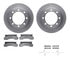 6512-99270 by DYNAMIC FRICTION COMPANY - Brake Rotor with 5000 Brake Pads and Hardware Kit