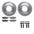 6512-99432 by DYNAMIC FRICTION COMPANY - Brake Rotor with 5000 Brake Pads and Hardware Kit