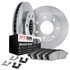 6512-99672 by DYNAMIC FRICTION COMPANY - Brake Rotor with 5000 Brake Pads and Hardware Kit