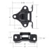 42602B by UNITED PACIFIC - Door Hinge - Painted Black, Steel, Original Style, for Isuzu NPR 1995-07/NPR HD 2003-07