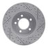 830-31046L by DYNAMIC FRICTION COMPANY - Geoperformance Rotor - Drilled and Slotted