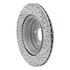 830-31070L by DYNAMIC FRICTION COMPANY - Geoperformance Rotor - Drilled and Slotted