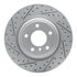 830-31070L by DYNAMIC FRICTION COMPANY - Geoperformance Rotor - Drilled and Slotted