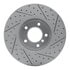 830-31089R by DYNAMIC FRICTION COMPANY - Geoperformance Rotor - Drilled and Slotted
