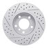 830-32009R by DYNAMIC FRICTION COMPANY - Geoperformance Rotor - Drilled and Slotted