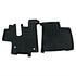 42510 by UNITED PACIFIC - Floor Mat Set - Black, RigGear, For Kenworth W900/T800 (2006-23), T660 (2008-17)