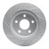 830-40094R by DYNAMIC FRICTION COMPANY - Geoperformance Rotor - Drilled and Slotted