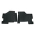 42511 by UNITED PACIFIC - Floor Mat Set - Black, RigGear, RH and LH Interior Mats, with 4 Mounting Pucks