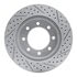 830-40102L by DYNAMIC FRICTION COMPANY - Geoperformance Rotor - Drilled and Slotted