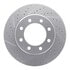 830-40110L by DYNAMIC FRICTION COMPANY - Geoperformance Rotor - Drilled and Slotted