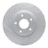 830-40112R by DYNAMIC FRICTION COMPANY - Geoperformance Rotor - Drilled and Slotted