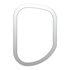 40899 by UNITED PACIFIC - Window Trim - Exterior View, Chrome, for Freightliner