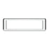 40940 by UNITED PACIFIC - Overhead Pocket Bezel - Chrome, Plastic, for 2000-2010 International 9900/9400/9200