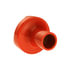 71037 by UNITED PACIFIC - Air Brake Valve Control Knob - Orange, Ace of Spades Design, Heavy Duty Zinc Die Cast