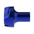 71038 by UNITED PACIFIC - Air Brake Valve Control Knob - Blue, Ace of Spades Design, Heavy Duty Zinc Die Cast