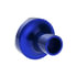 71038 by UNITED PACIFIC - Air Brake Valve Control Knob - Blue, Ace of Spades Design, Heavy Duty Zinc Die Cast