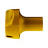 71043 by UNITED PACIFIC - Air Brake Valve Control Knob - Yellow, Ace of Spades Design, Heavy Duty Zinc Die Cast