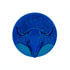 71045 by UNITED PACIFIC - Air Brake Valve Control Knob - Zinc Die-Cast, Eagle Design, Indigo Blue