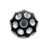 71083 by UNITED PACIFIC - Manual Transmission Shift Knob - Matte Black, Phoenix Style, Thread-On, with White LED